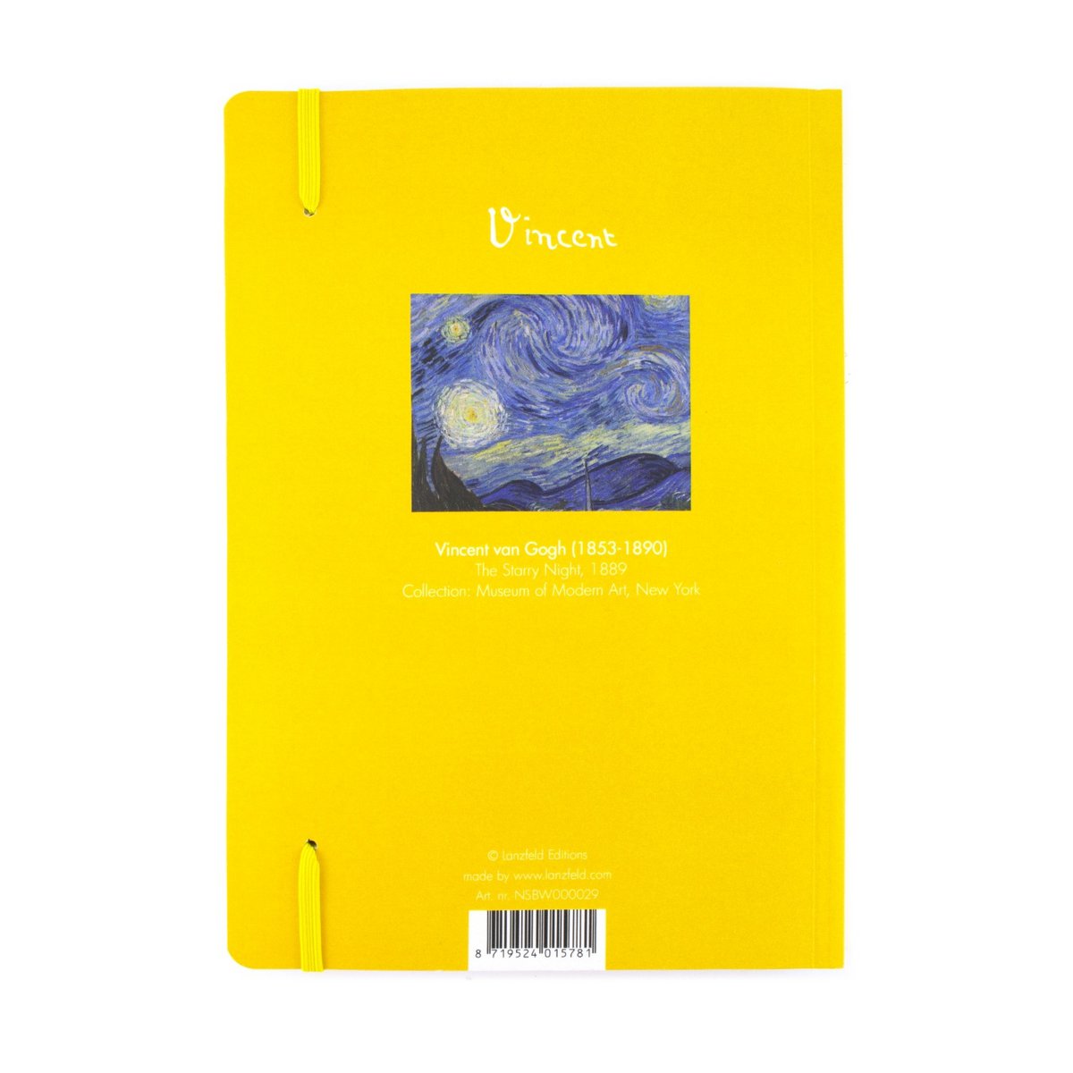 Softcover Notebook, A5, Van Gogh, Starry Night