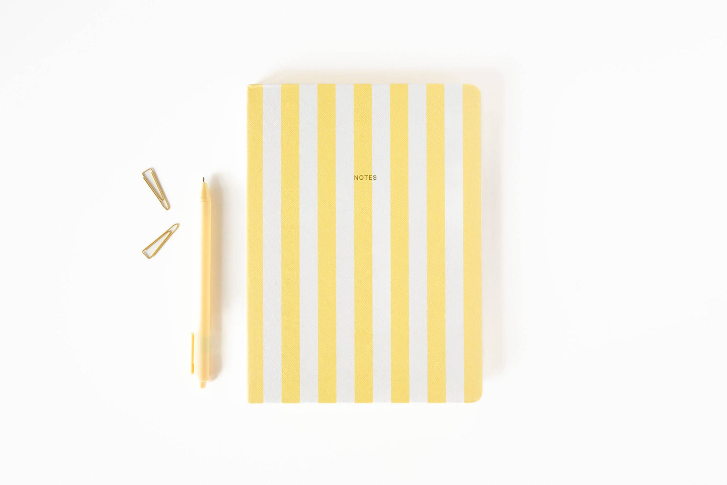 Fabrique Notebook - Stripes Yellow