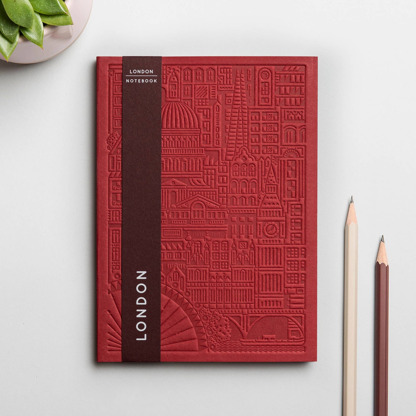 The London Notebook in Sky blue