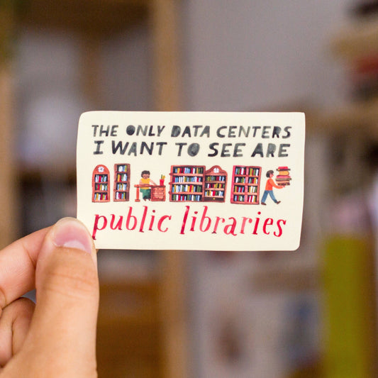 Vinyl Sticker - Libraries