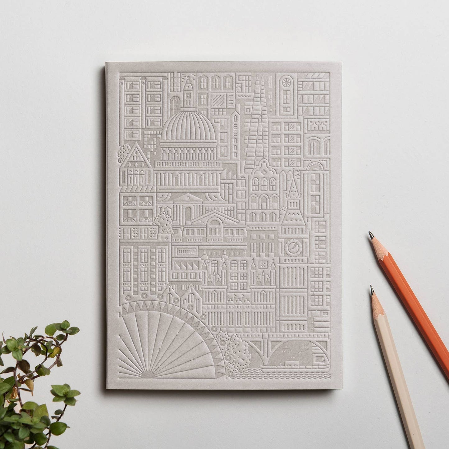 The London Notebook in Sky blue