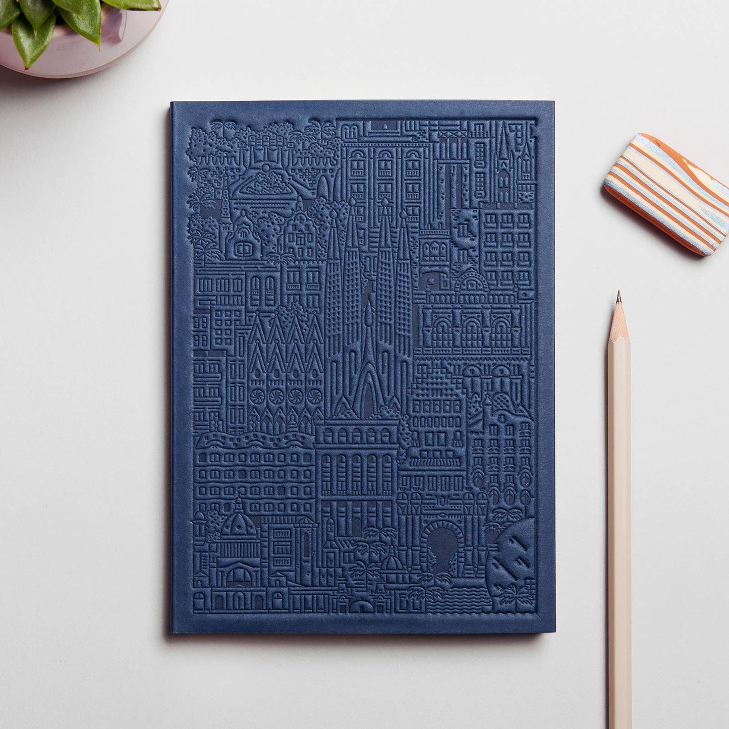 The Barcelona Notebook in yellow