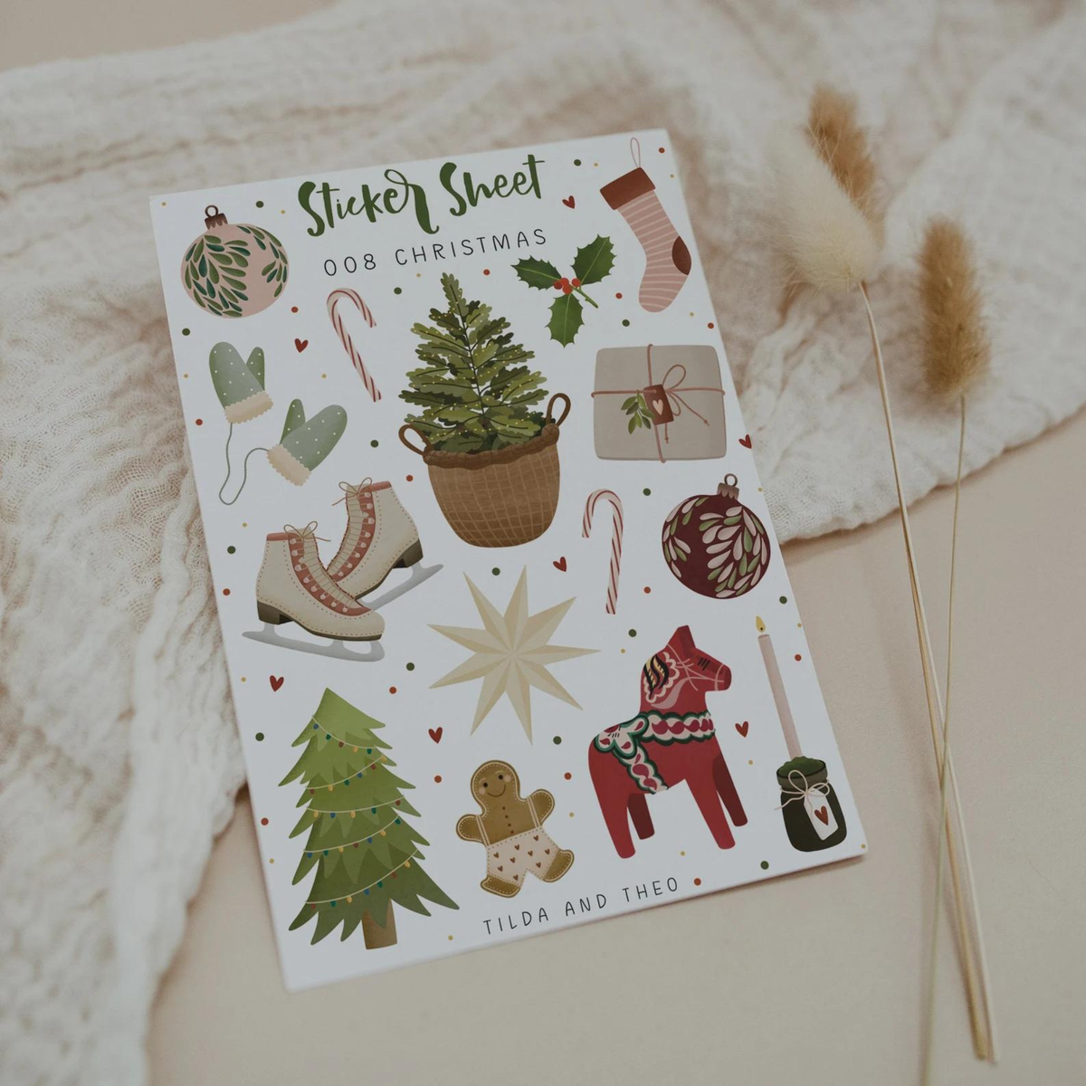 Sticker Sheet Christmas - stickervel
