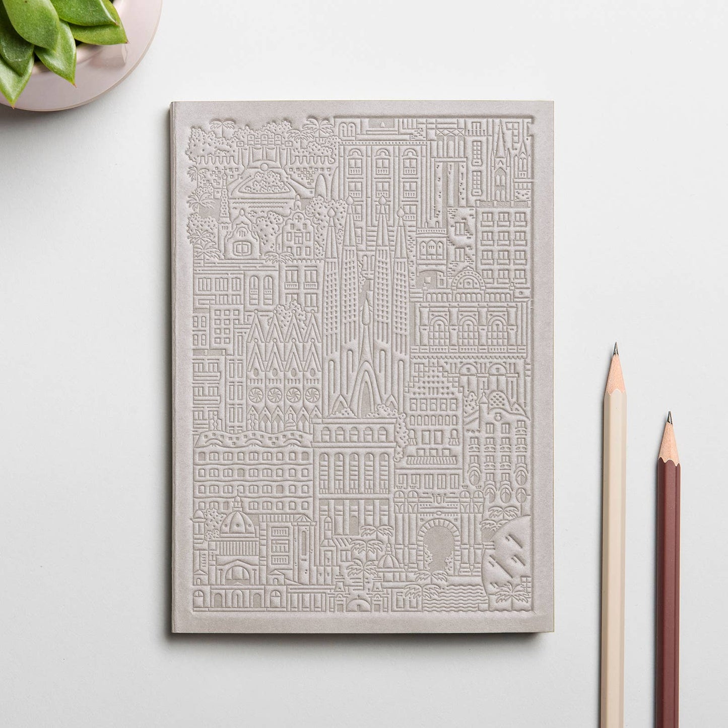 The Barcelona Notebook in yellow