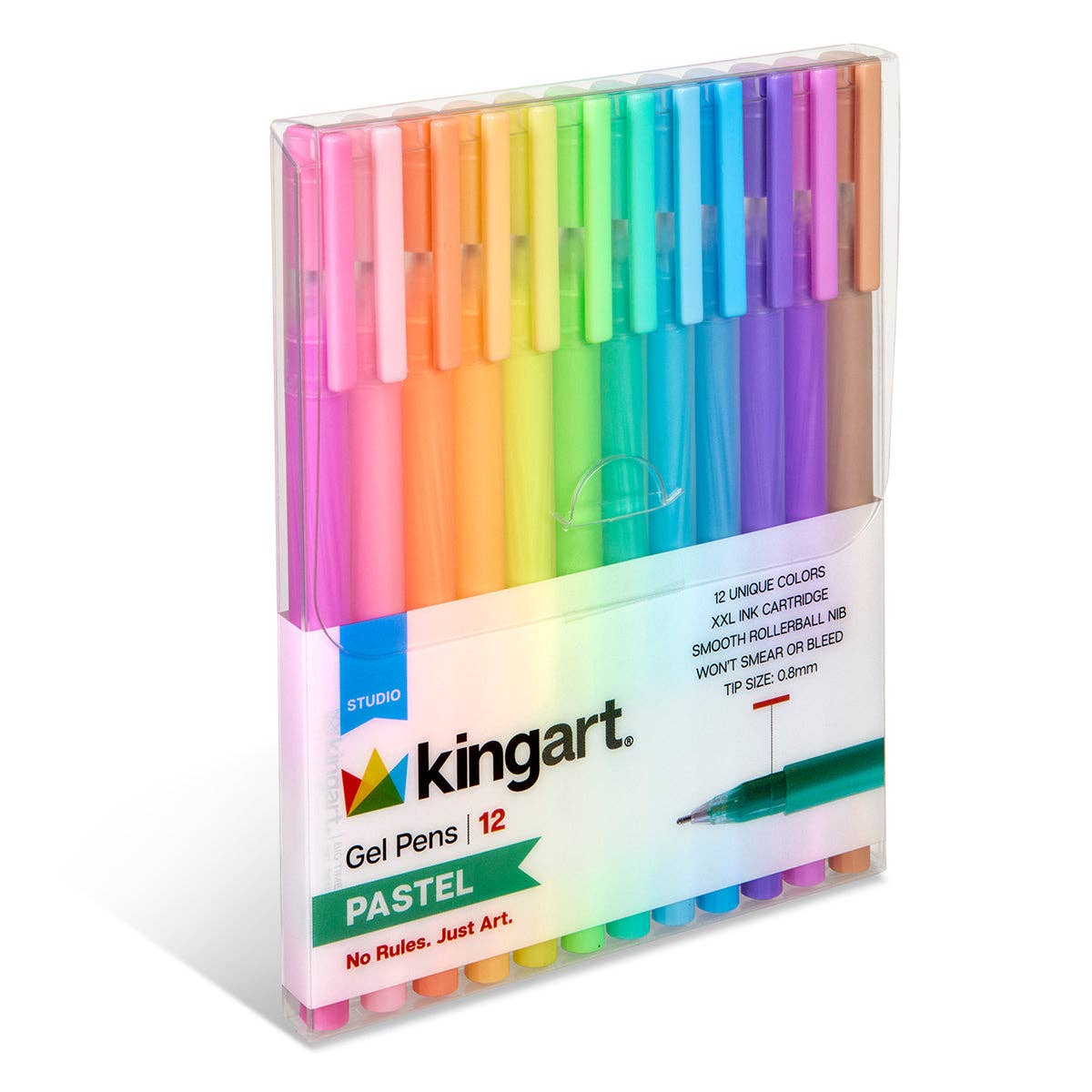 Gel Pens - 12 Pastel Colors