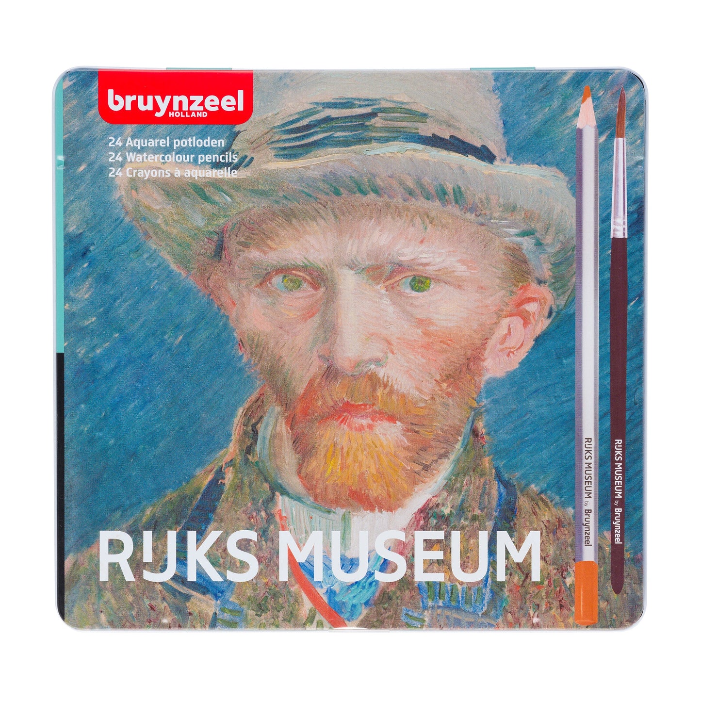 Bruynzeel • Blik 24 Aquarelpotloden Vincent Van Gogh