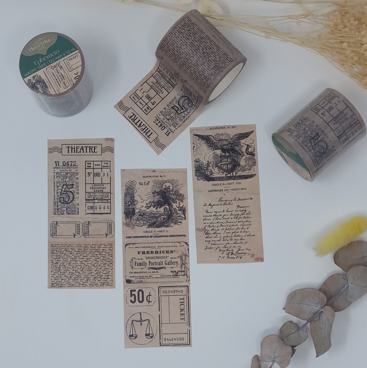 Ephemera | wide washi tape