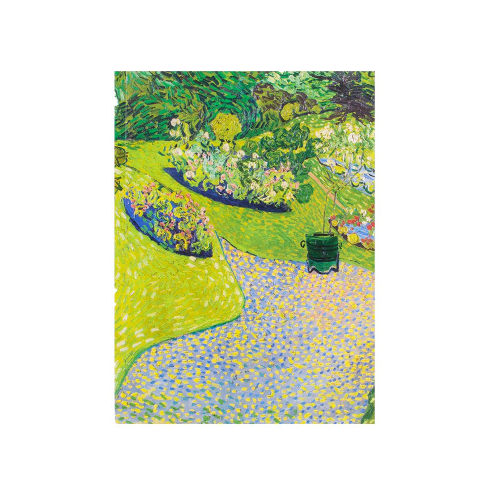Artist Journal, Garden in Auvers, Vincent van Gogh