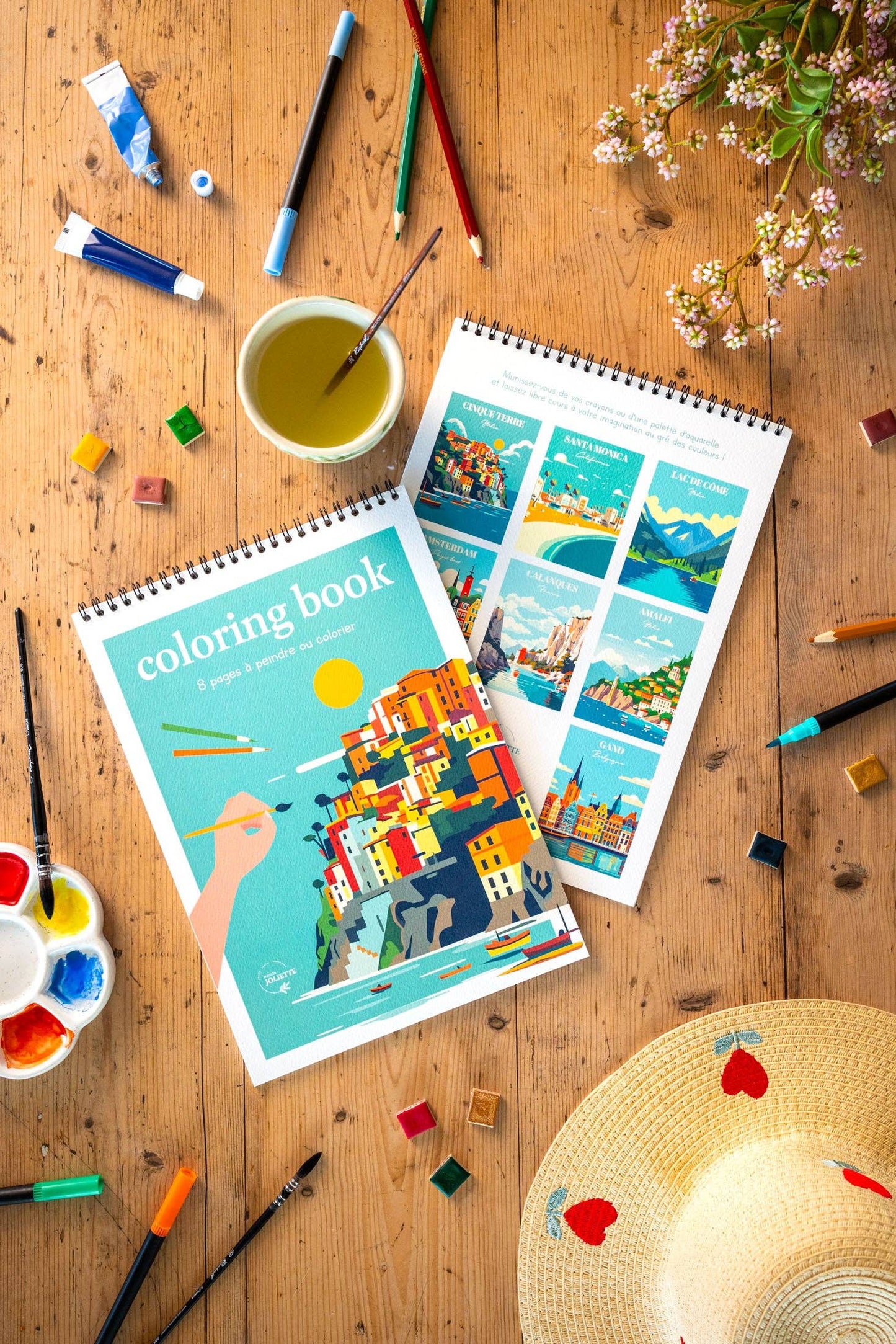 A4 Coloring Book - Voyage voyage