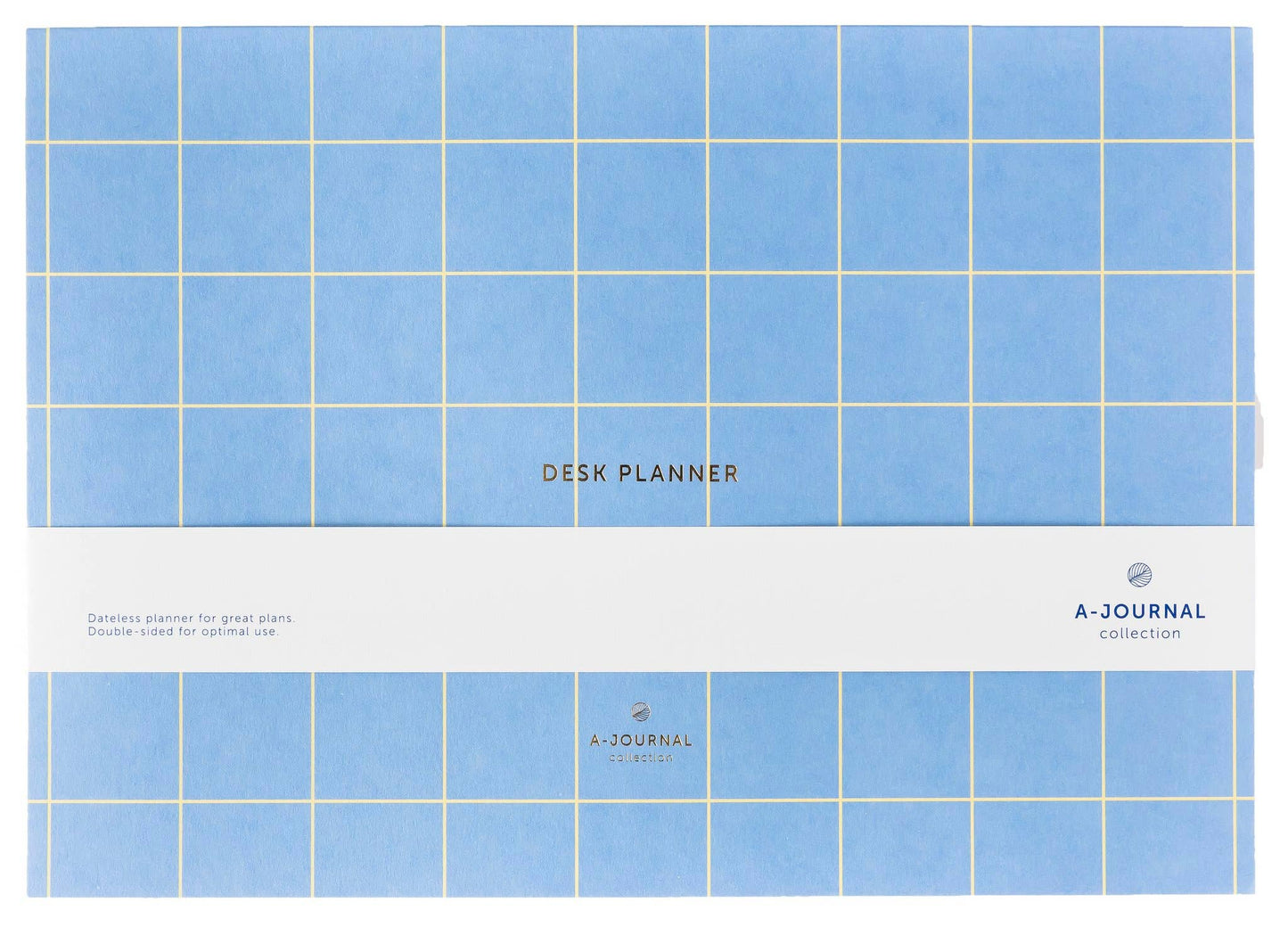 A-Journal Deskplanner - Lavender Blue