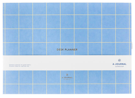 A-Journal Deskplanner - Lavender Blue
