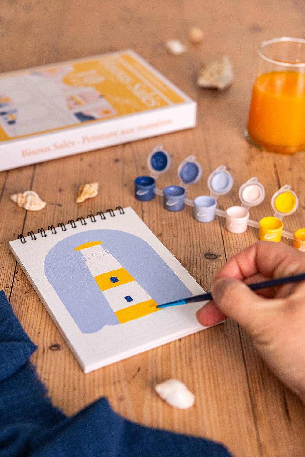 Paint by Numbers - Salty Kisses / Schilderen op nummer - Zoute Kusjes