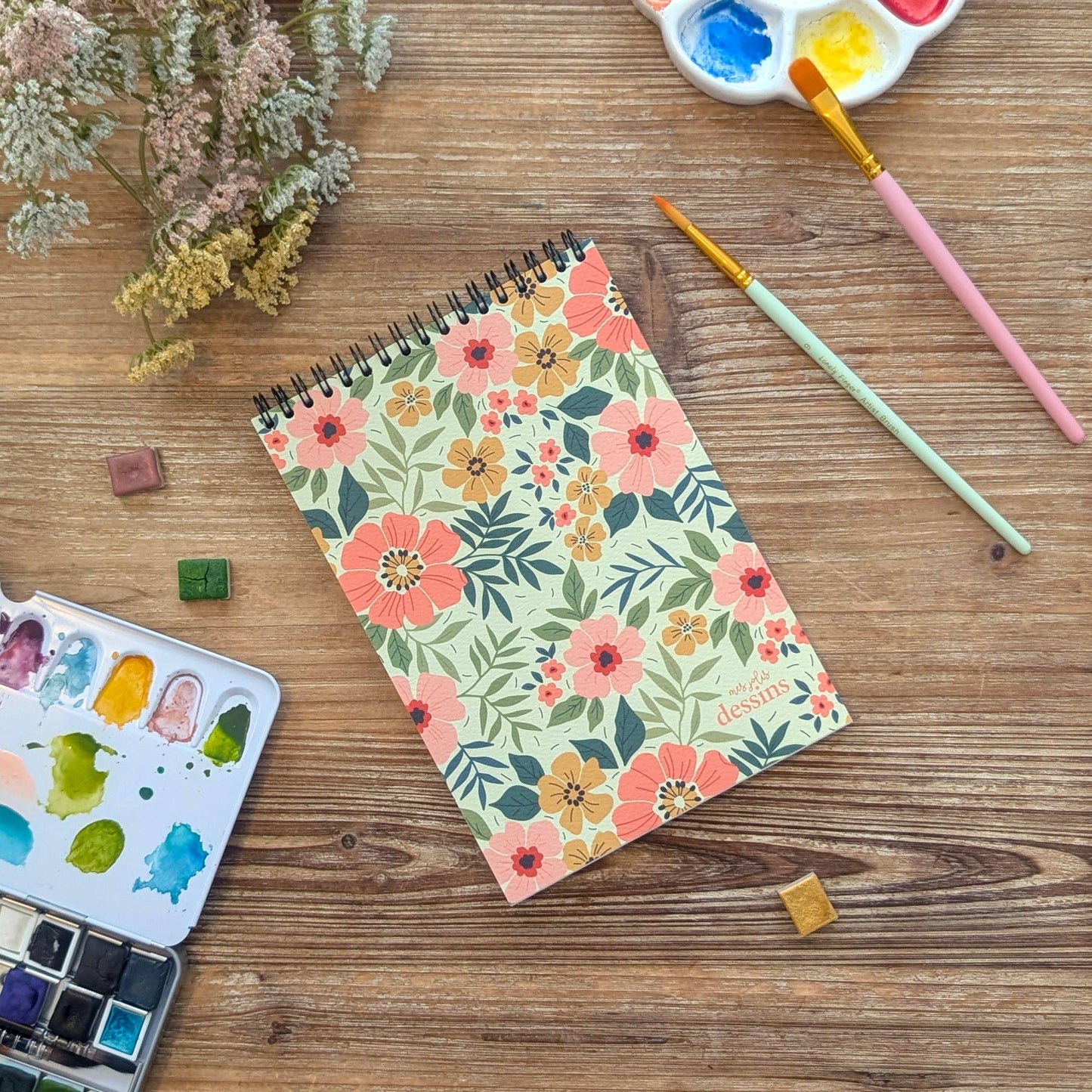 Sketchbook - Blooming/ Carnet de dessin - floraison