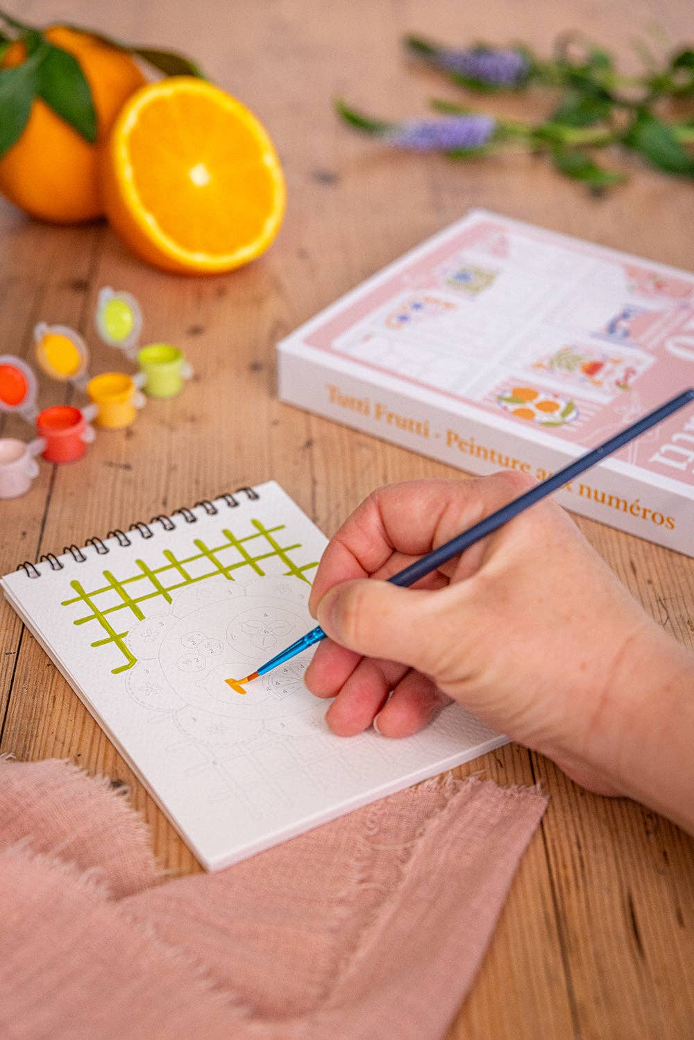 Paint by Numbers - Tutti Frutti / Schilderen op nummer