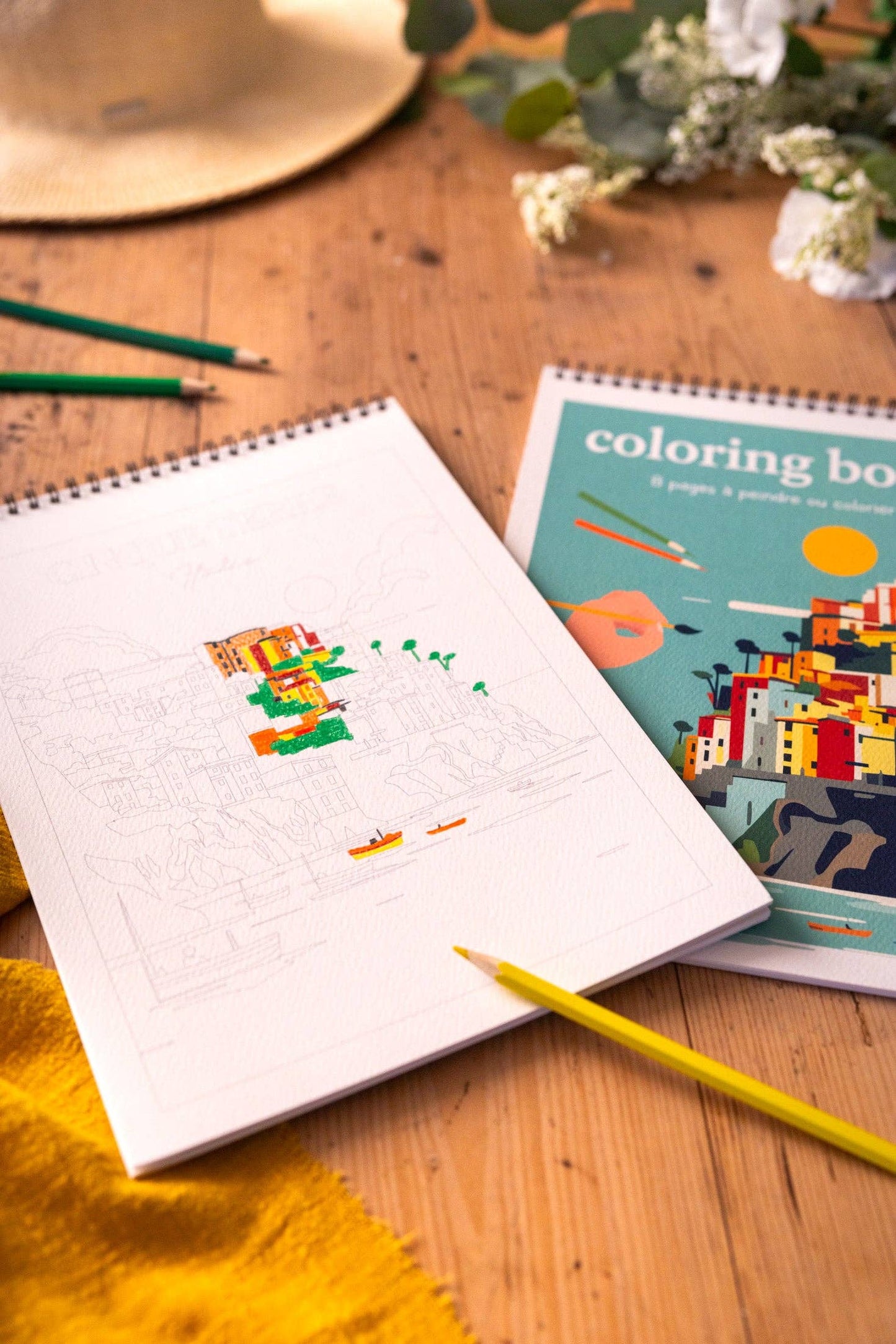 A4 Coloring Book - Voyage voyage
