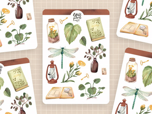 Sticker Sheet - Botanica