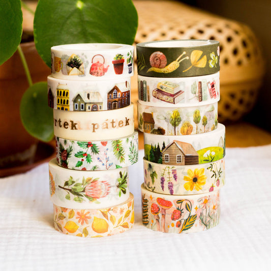Washi Tape - Winter Town
