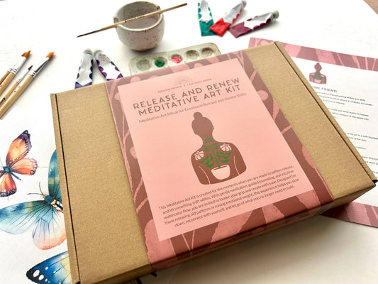 Release + Renew Meditative Art Kit