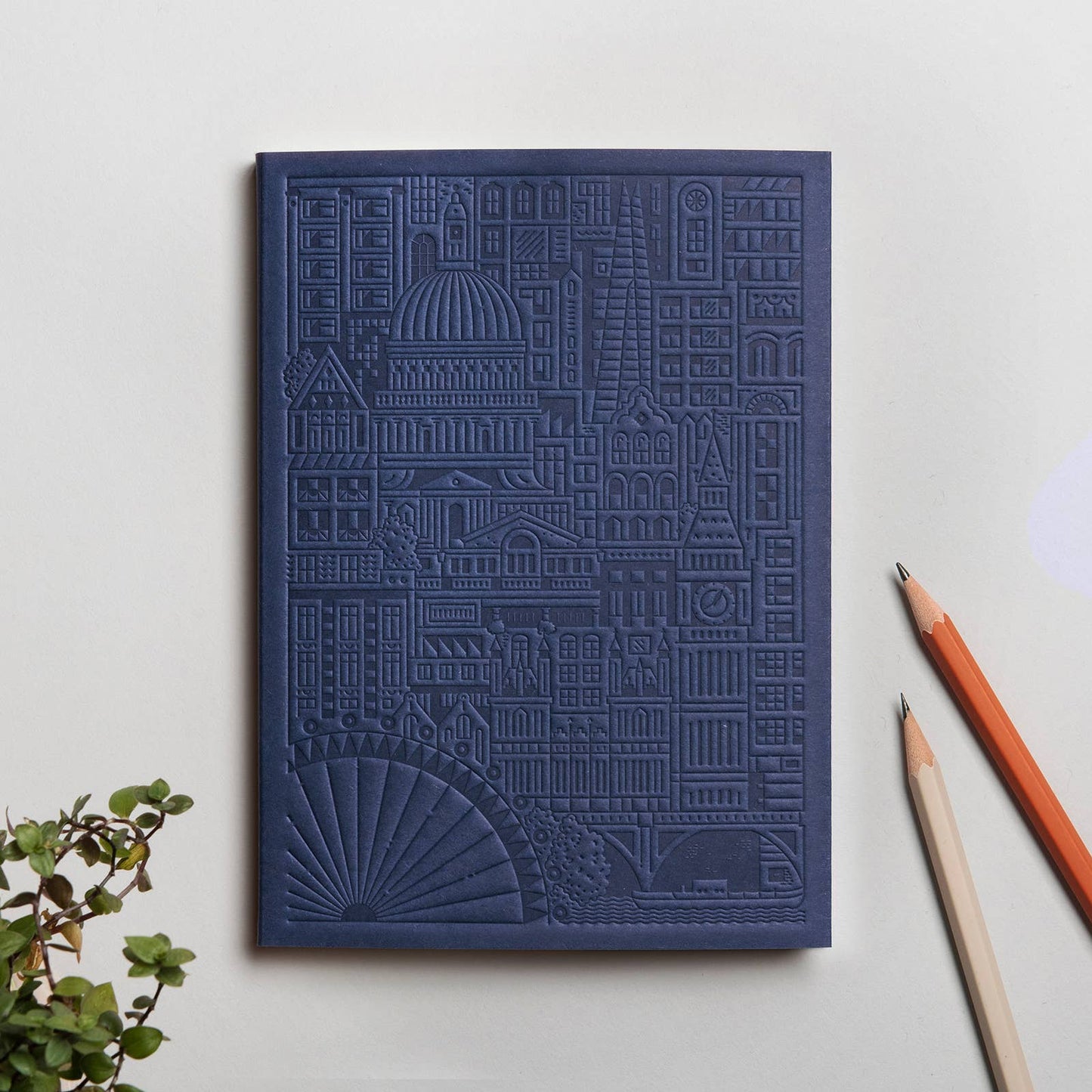 The London Notebook in Sky blue
