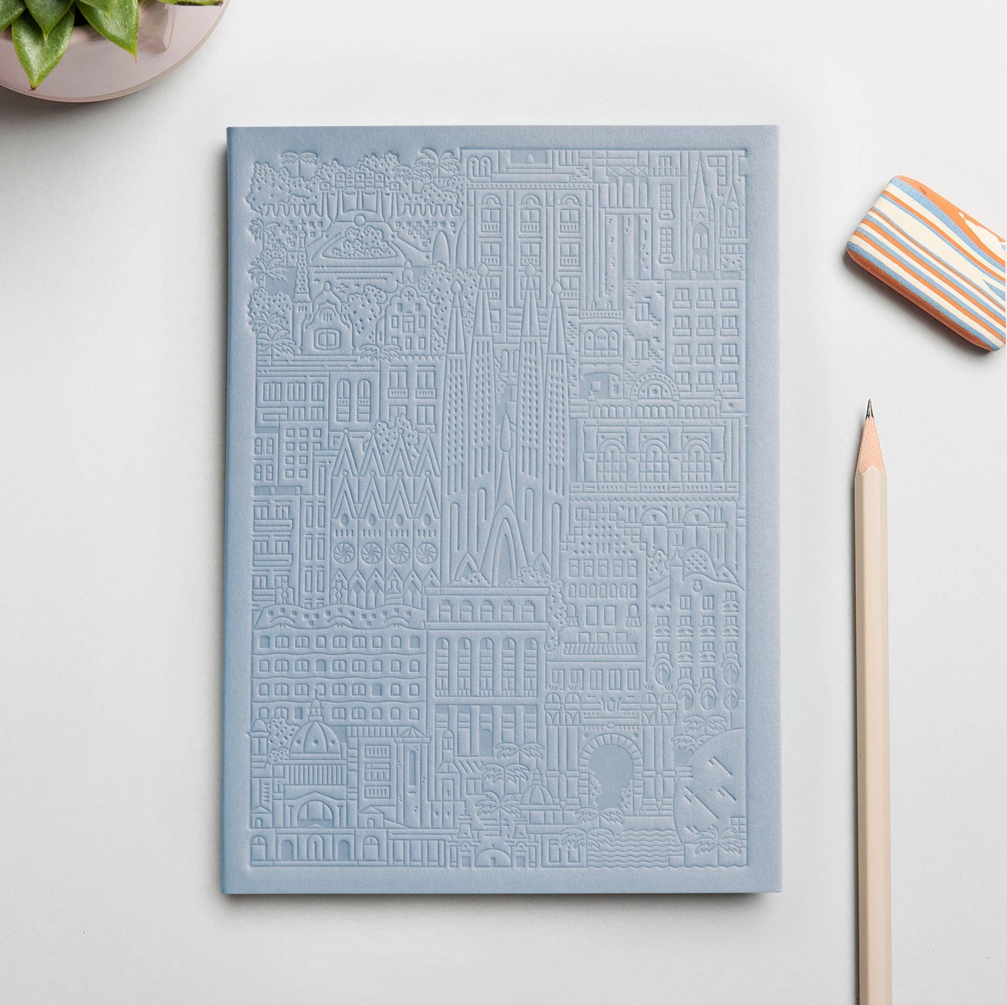 The Barcelona Notebook in yellow