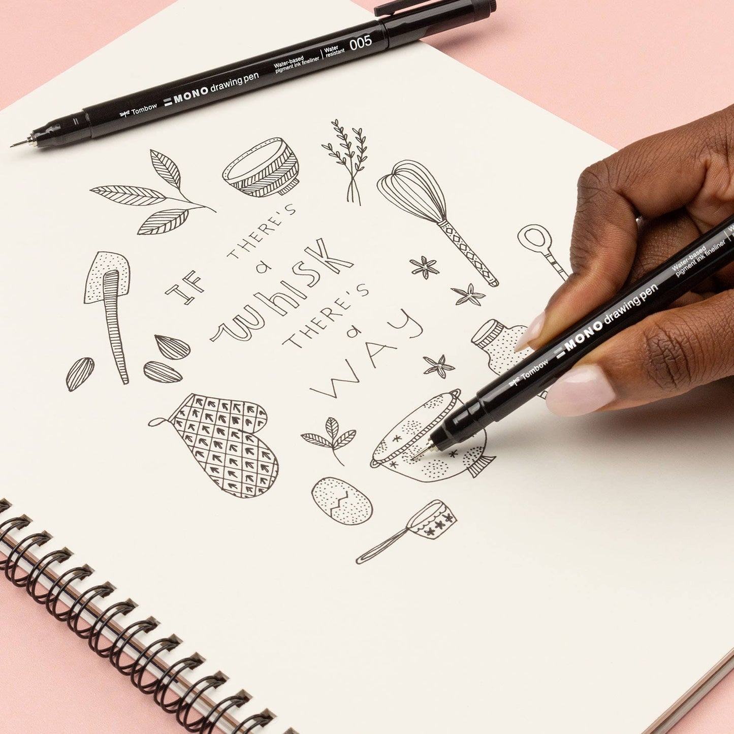 Tombow Fineliner MONO Drawing Pen - Fine Set