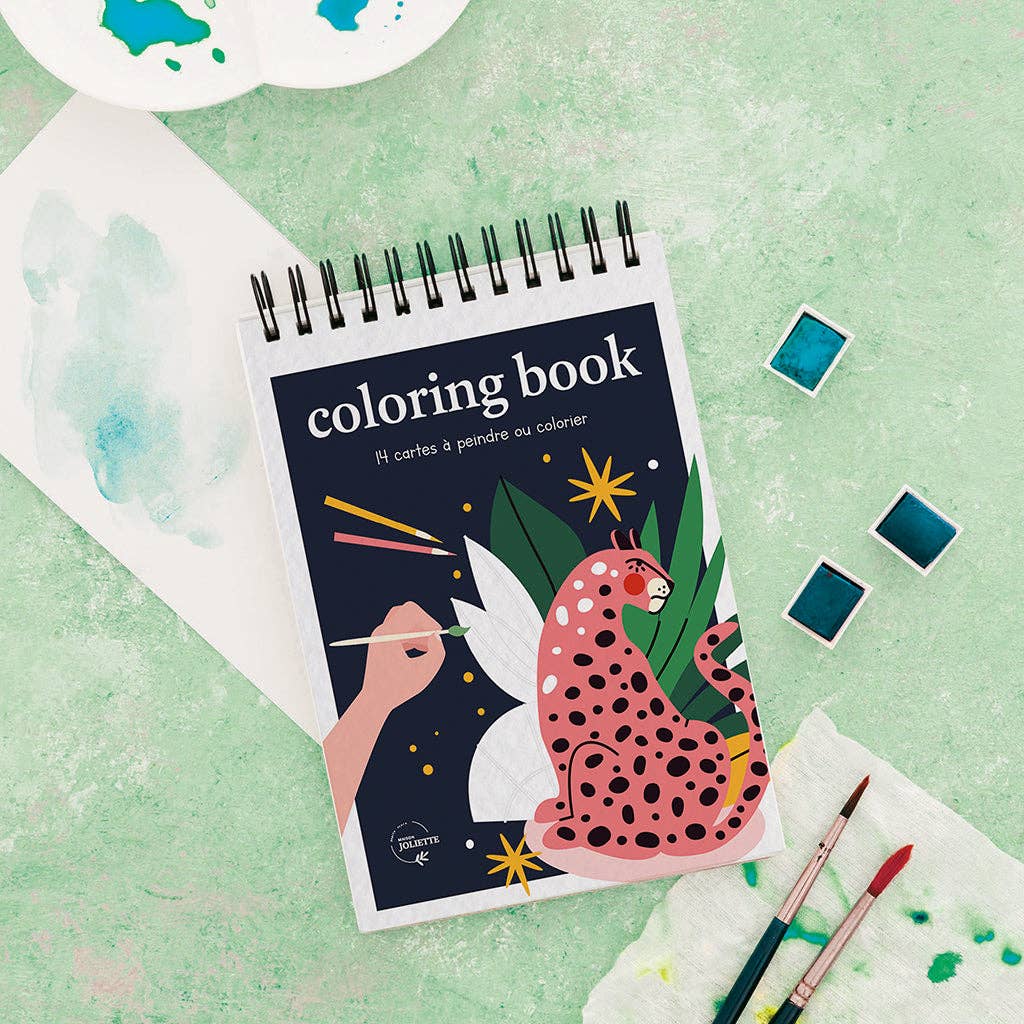 A6 Coloring Book - Wild