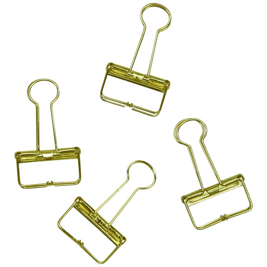 Paper Clips large - Gold - Set of 6