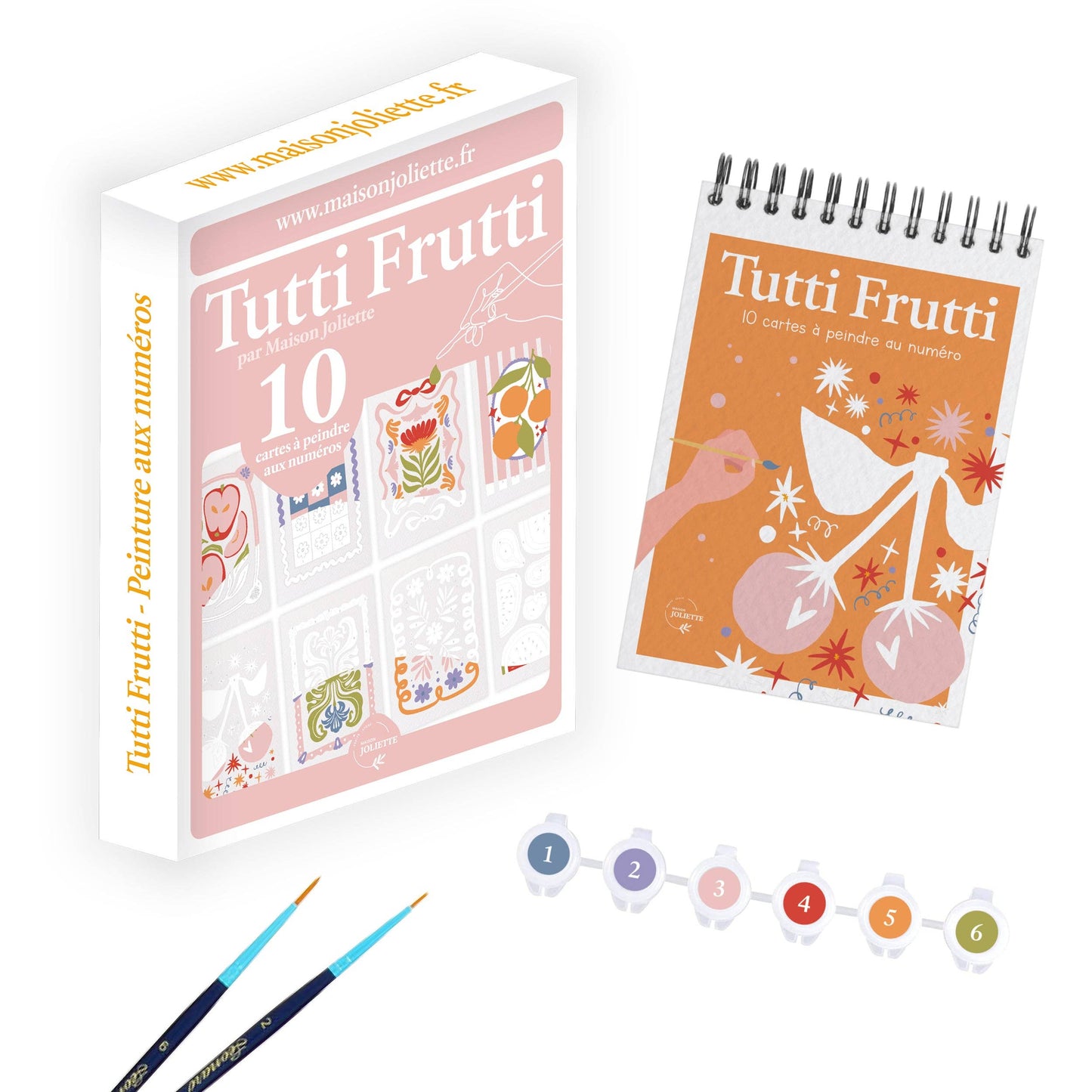 Paint by Numbers - Tutti Frutti / Schilderen op nummer