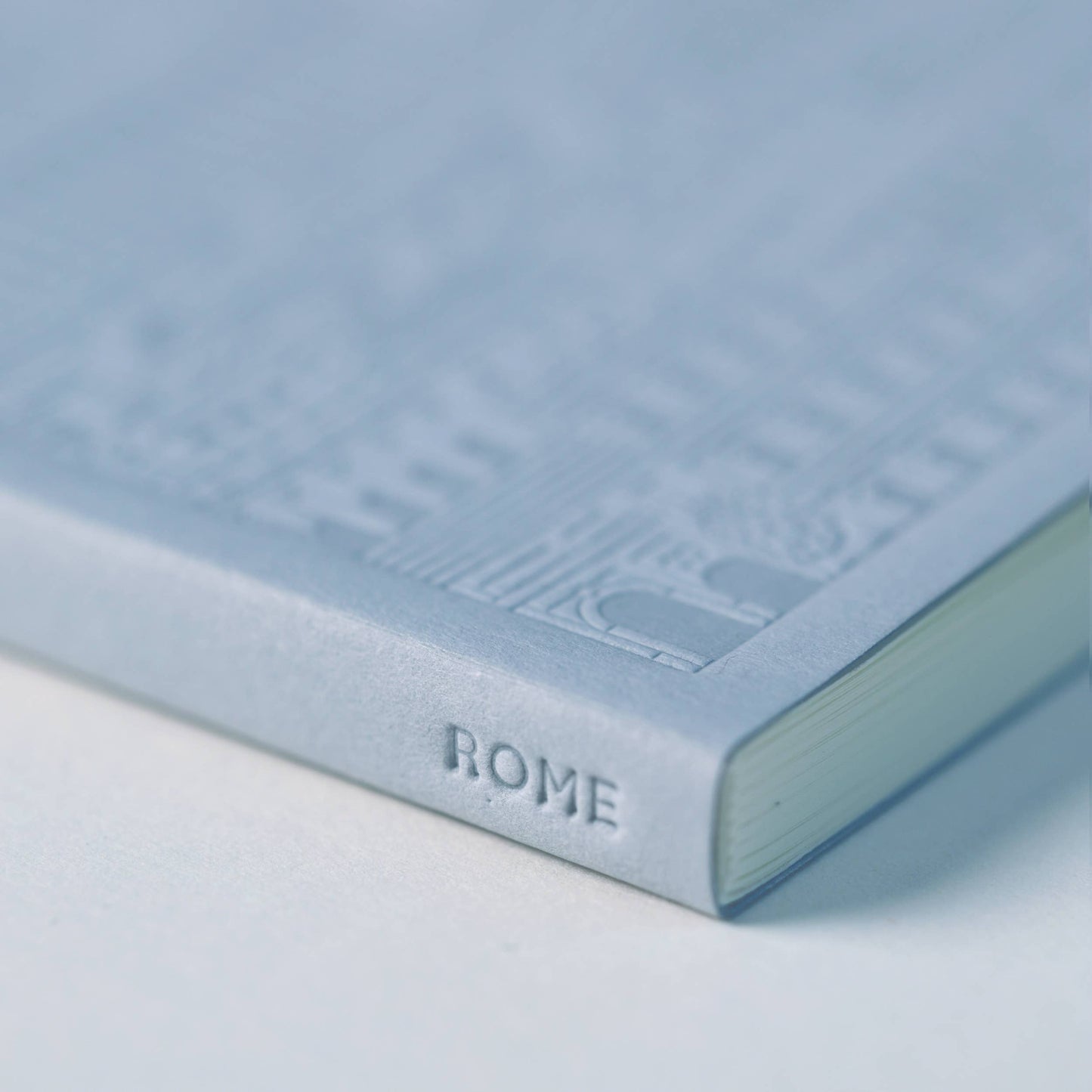 The Rome Notebook by The City Works - Rust colour