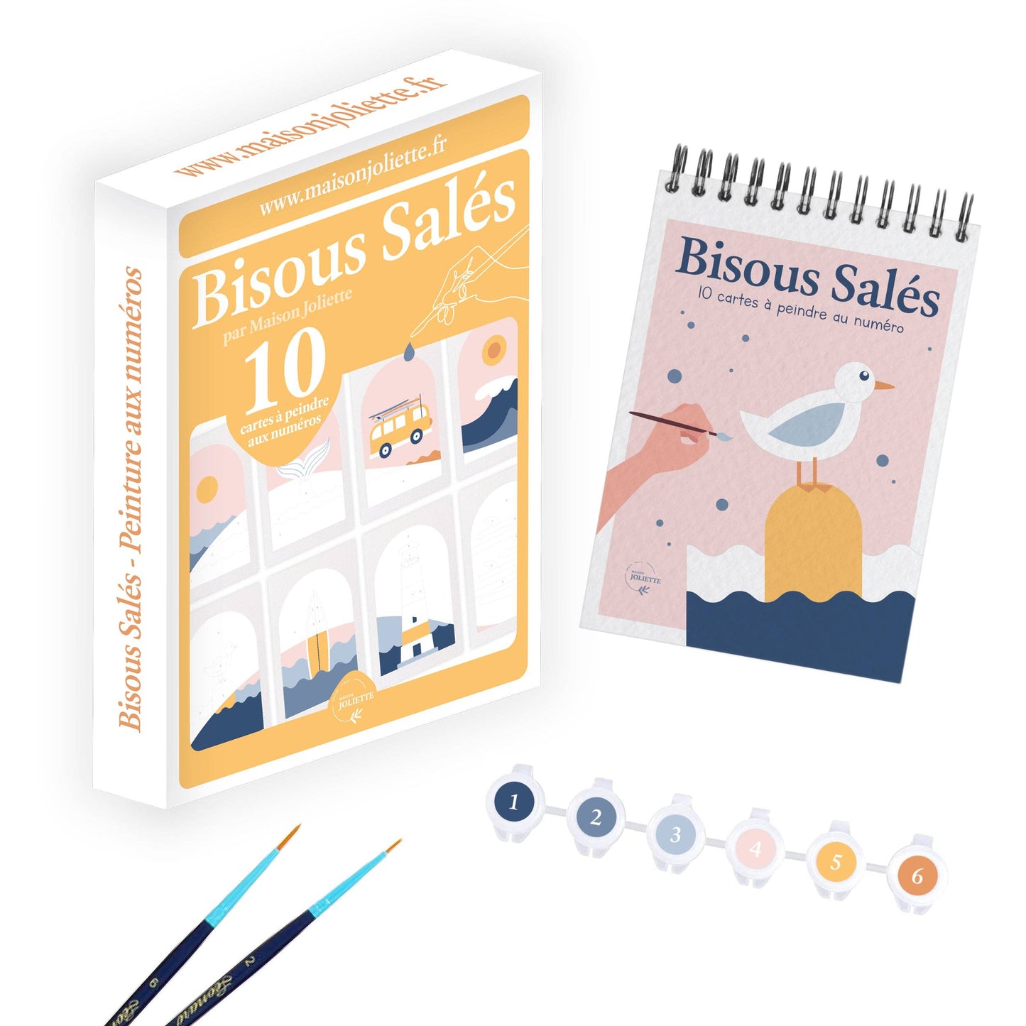 Paint by Numbers - Salty Kisses / Schilderen op nummer - Zoute Kusjes