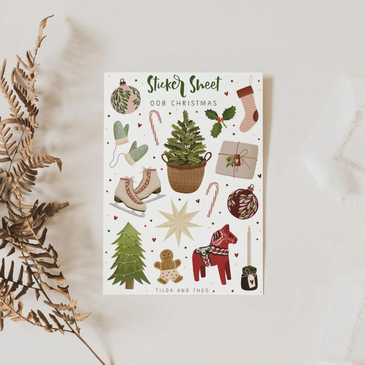 Sticker Sheet Christmas - stickervel