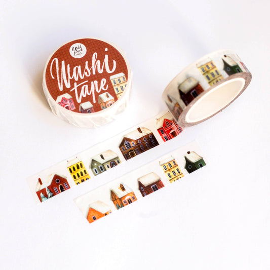 Washi Tape - Winter Town