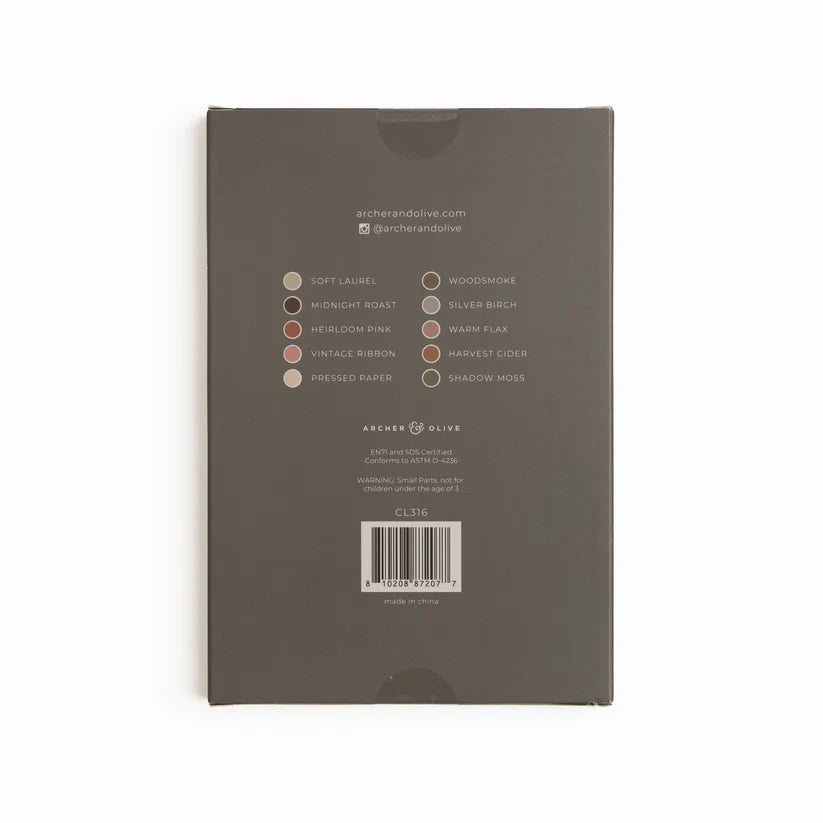 Archer & Olive - Quiet Corners | Set of 10 Calliograph Pens
