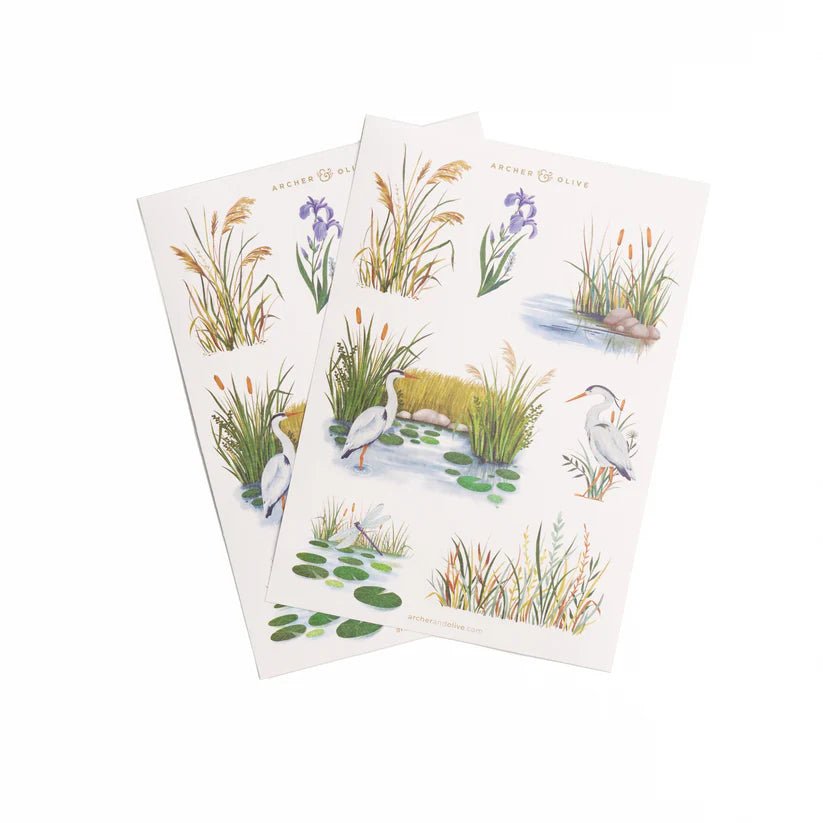 Gentle Breeze Stickers - Archer & Olive