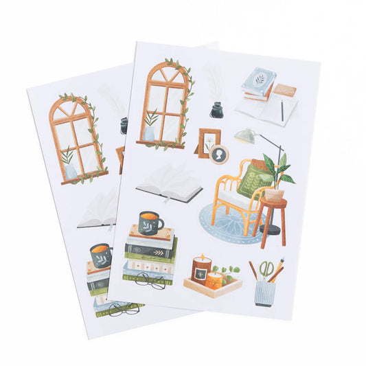 Storybook Theme Stickers - Archer & Olive