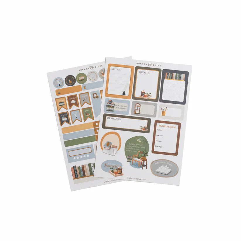 Storybook Planner Stickers - Archer & Olive