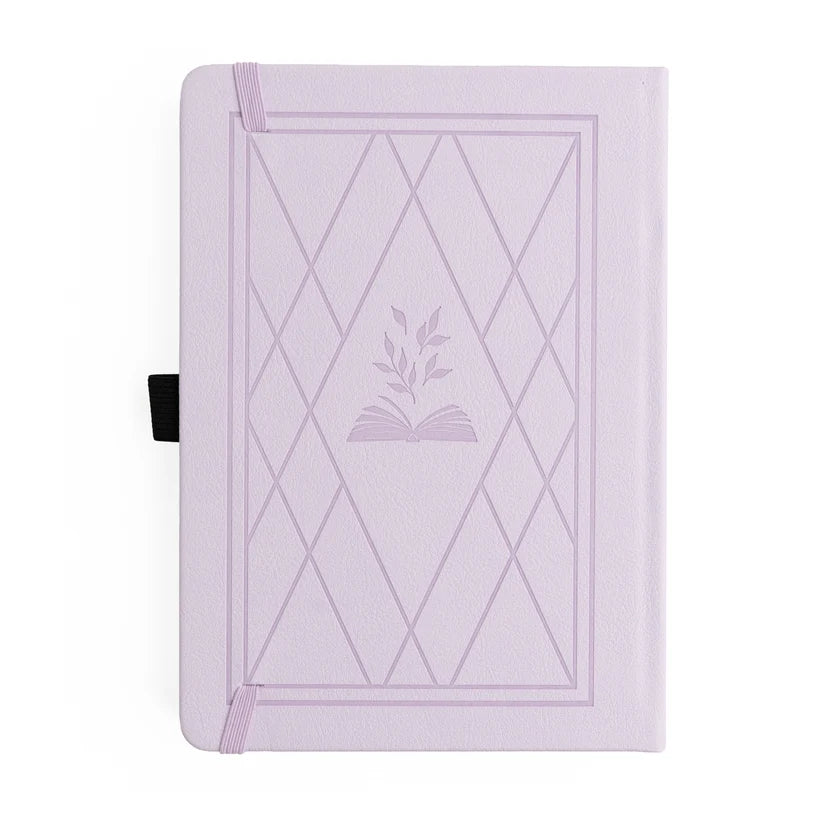 Vintage Library in Lilac - B5 size 160 pages / dot grid