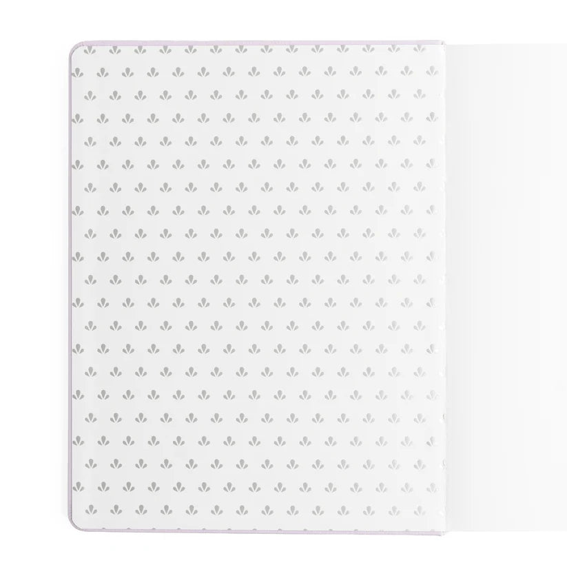 Vintage Library in Lilac - B5 size 160 pages / dot grid