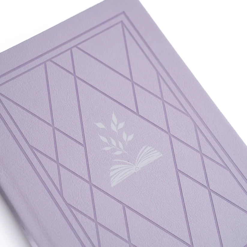 Vintage Library in Lilac - B5 size 160 pages / dot grid