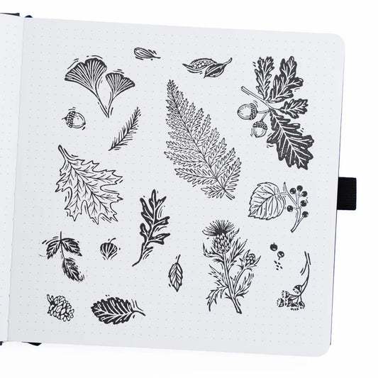 Acrylic Stamps: Forest Foliage - Archer & Olive