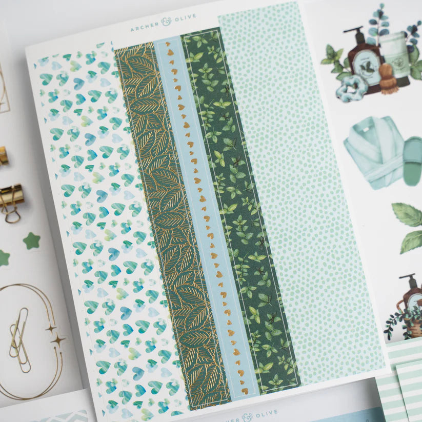 Minty Fresh Kit - Archer & Olive journaling kit