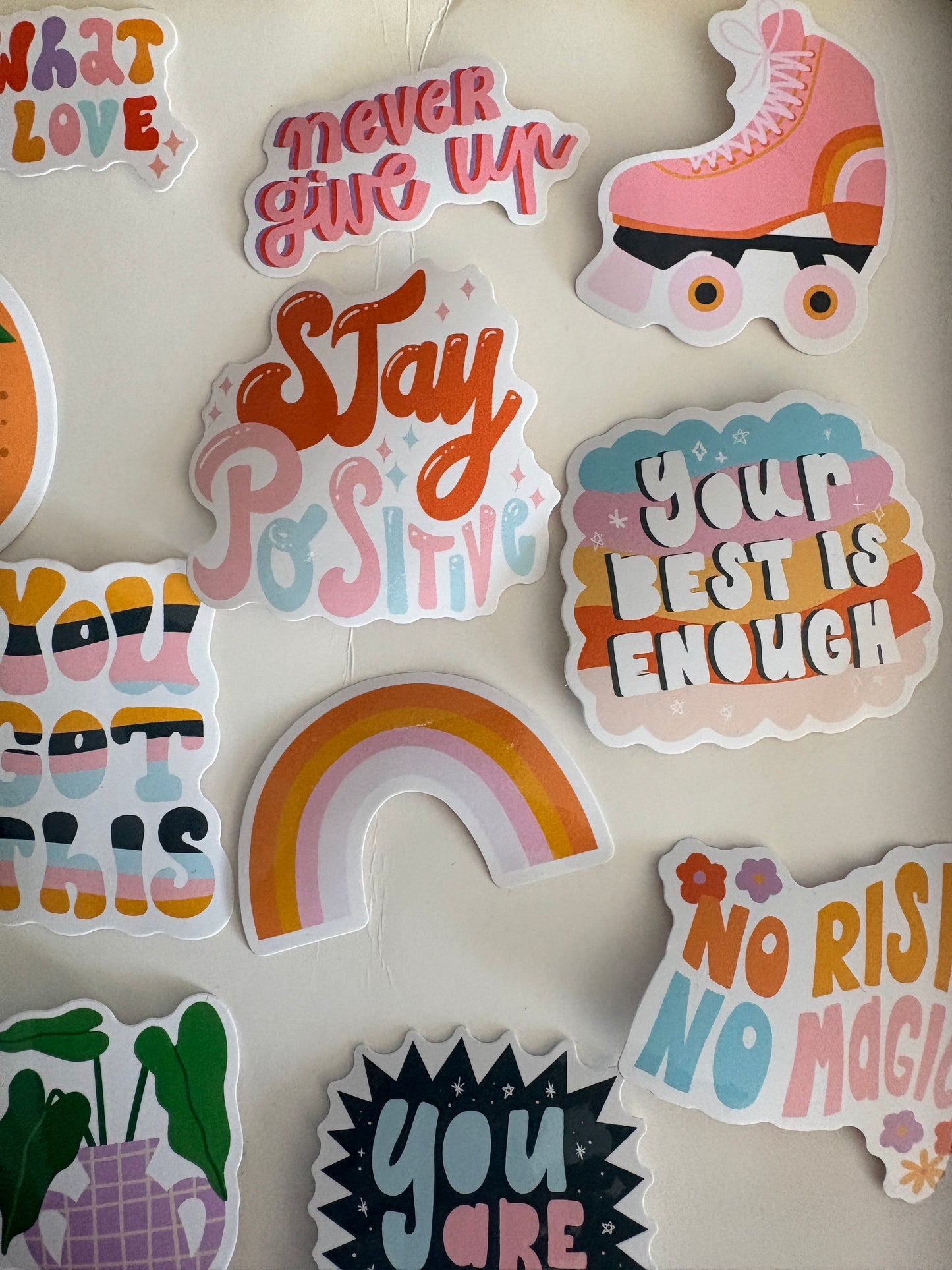 Die cut vinyl sticker -  you got this