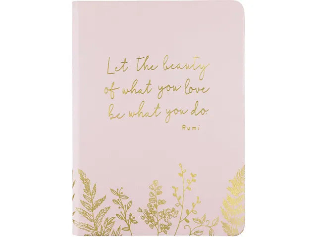 Èccolo Essential notitieboek Gelinieerd Blush roze notebook