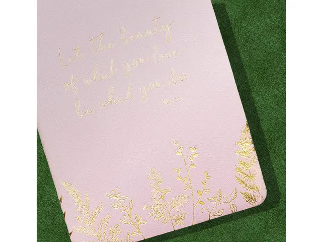 Èccolo Essential notitieboek Gelinieerd Blush roze notebook