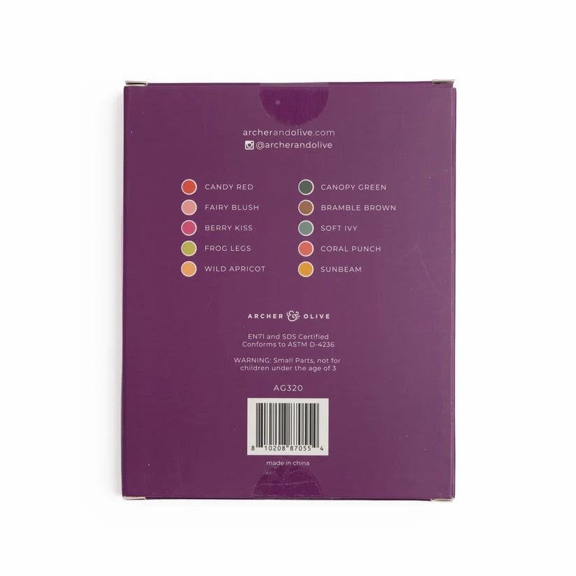 Meadow & Vine Set of 10 Acrylograph Pens - Archer & Olive