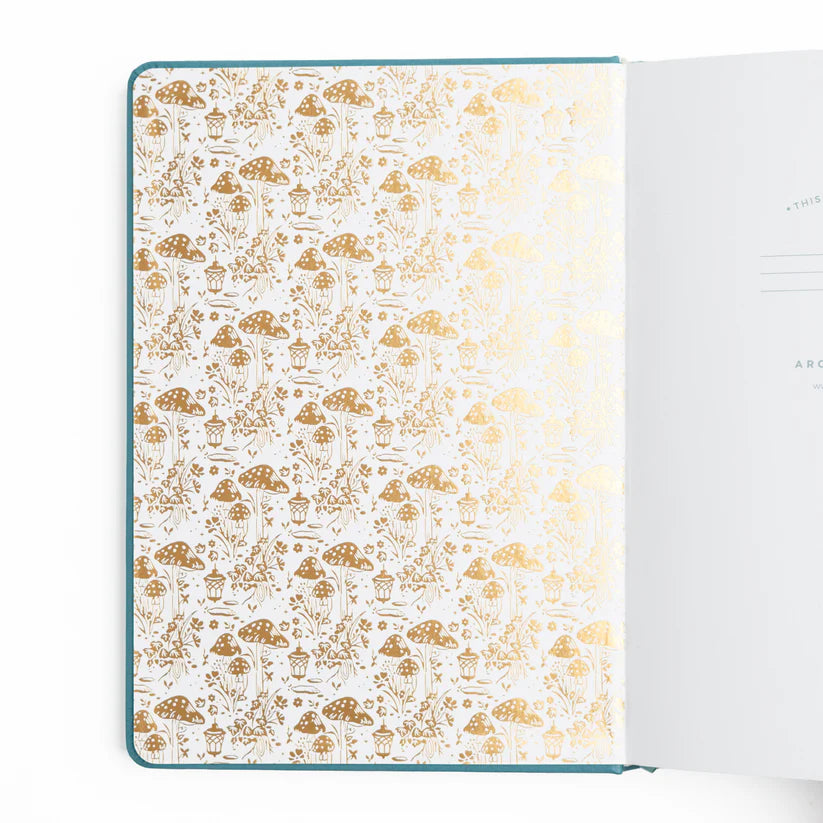 Archer & Olive – Meadow & Vine Fairy House Notebook – TN: 144 Pages / Dot Grid