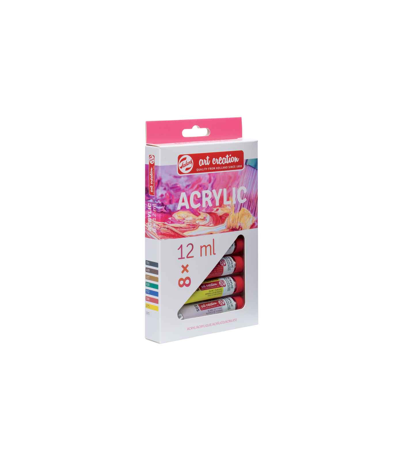 Talens Art Creation Set acrylverf set 8 x 12 ml