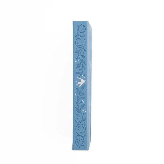 Carnet de notes Songbird In Blue Dot Grid - petits carreaux 160 pages