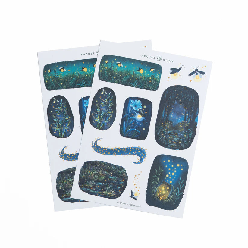 Firefly Night Stickers - Archer & Olive