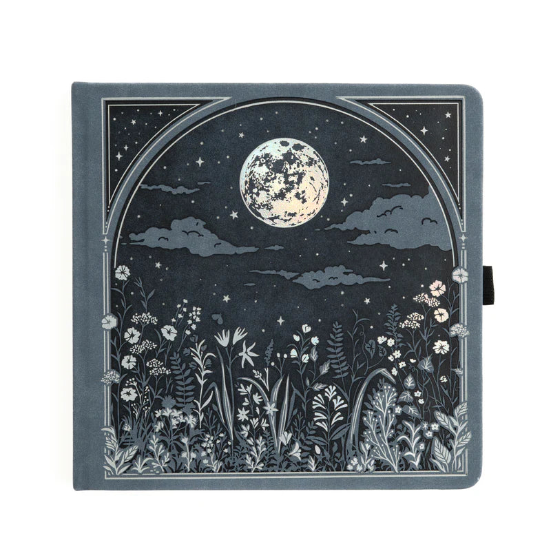 Moonlit Garden | Books -Ivory dot grid /Square 160 pages